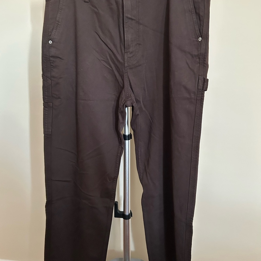 Hollister Men's Chocolate Cargo Pants
